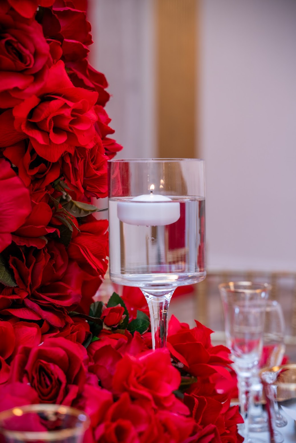 Candlelit décor